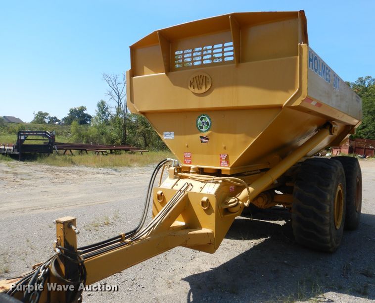 image for item DI0421 Holmes 30T barrel dump trailer