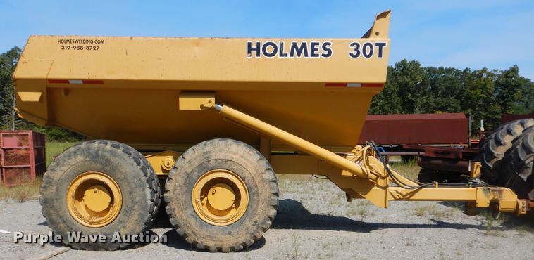 image for item DI0421 Holmes 30T barrel dump trailer