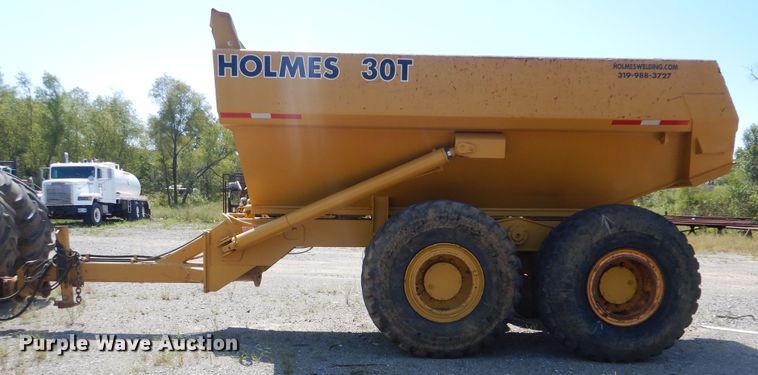 image for item DI0421 Holmes 30T barrel dump trailer