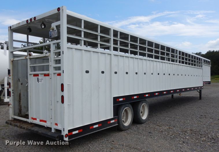 image for item DI0425 2015 Neville Built livestock trailer