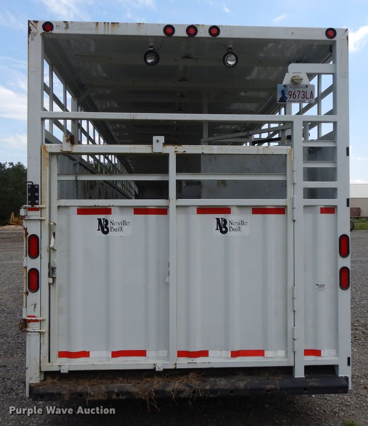 image for item DI0425 2015 Neville Built livestock trailer