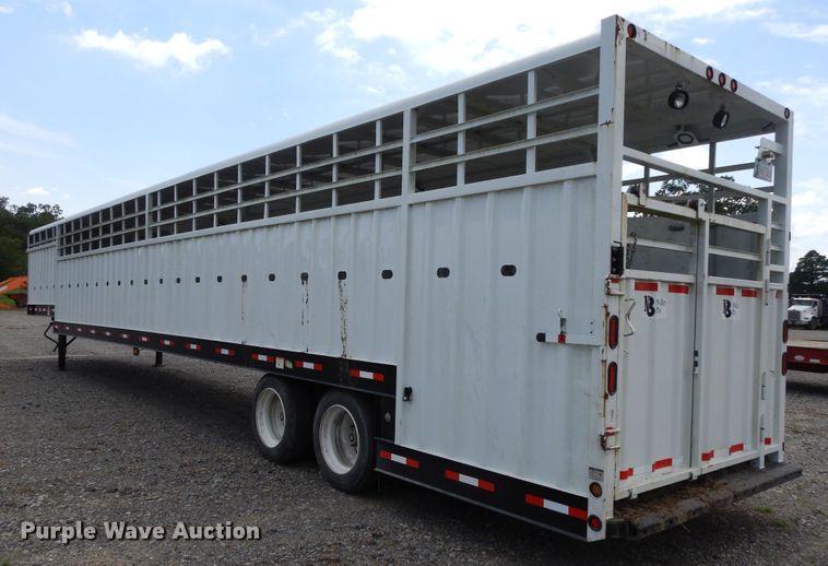 image for item DI0425 2015 Neville Built livestock trailer