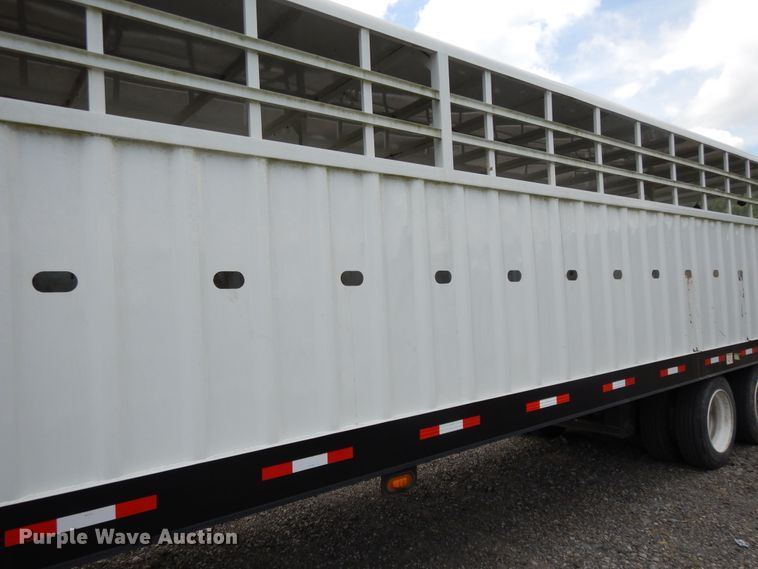 image for item DI0425 2015 Neville Built livestock trailer
