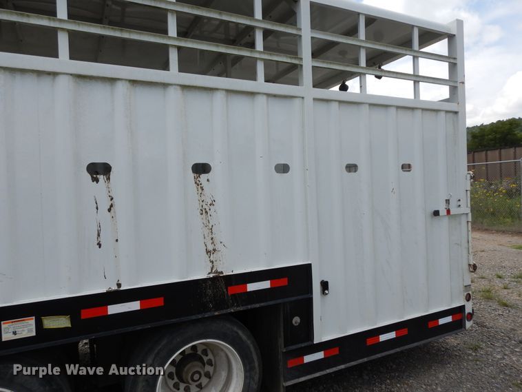image for item DI0425 2015 Neville Built livestock trailer