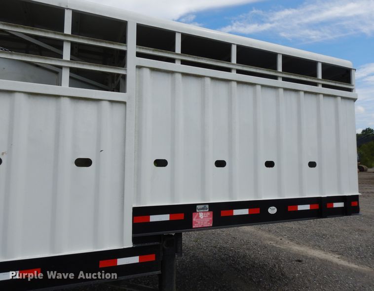 image for item DI0425 2015 Neville Built livestock trailer