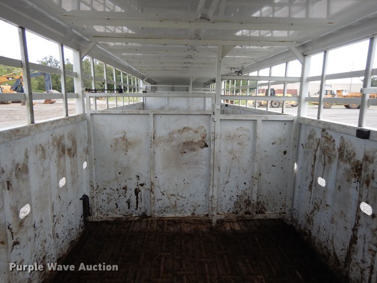 image for item DI0425 2015 Neville Built livestock trailer