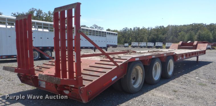 image for item DI0426 2016 Nuttall 350LB equipment trailer