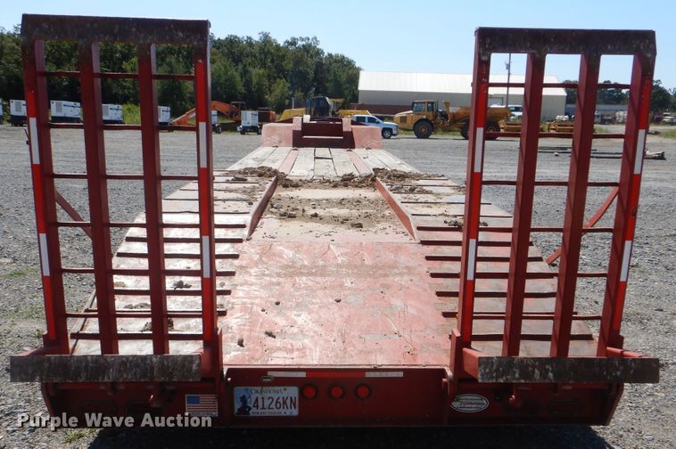 image for item DI0426 2016 Nuttall 350LB equipment trailer