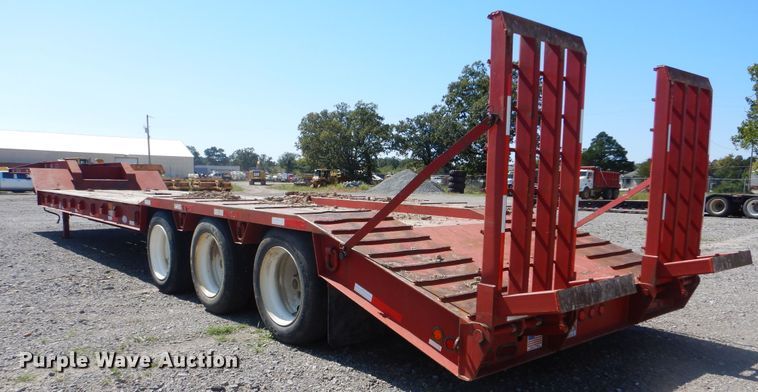 image for item DI0426 2016 Nuttall 350LB equipment trailer