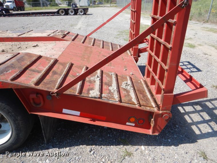 image for item DI0426 2016 Nuttall 350LB equipment trailer