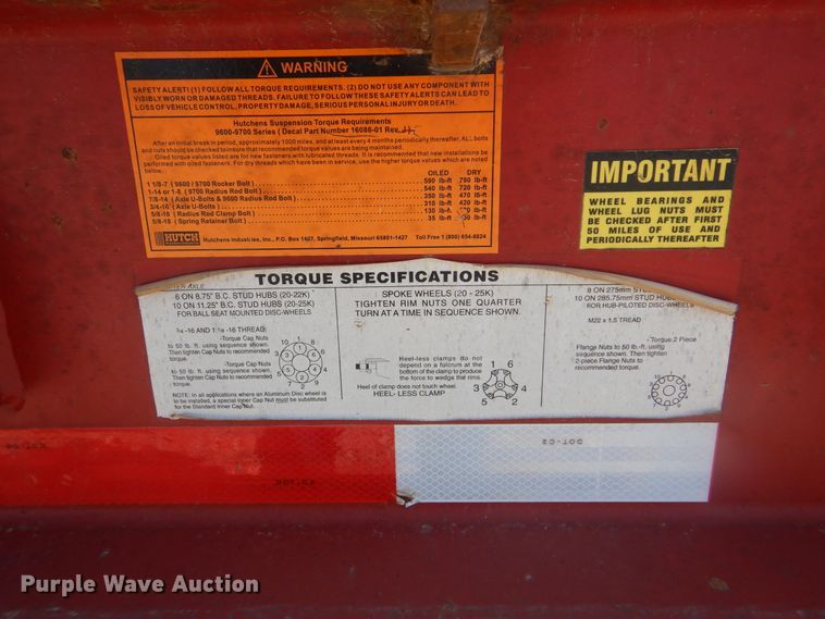 image for item DI0426 2016 Nuttall 350LB equipment trailer