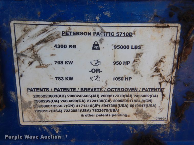 image for item DI0428 2018 Peterson 5710D horizontal grinder