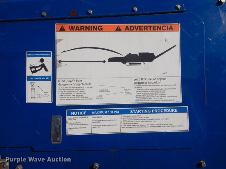 image for item DI0428 2018 Peterson 5710D horizontal grinder