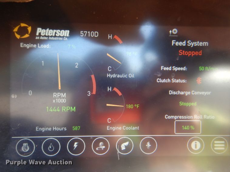 image for item DI0428 2018 Peterson 5710D horizontal grinder