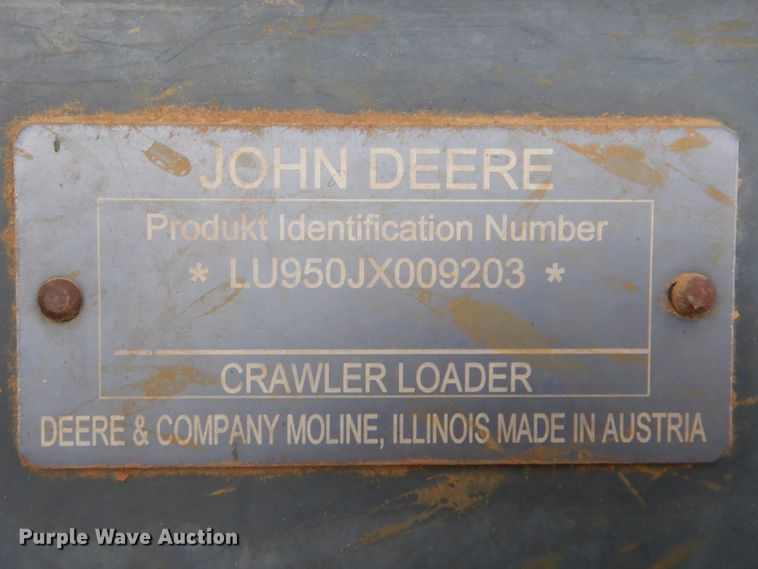 image for item DI0436 2007 John Deere 950J  dozer