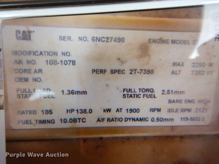 image for item DI0437 2001 Caterpillar D6R XW  dozer