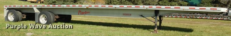 image for item AF9962 2007 Fontaine PAFTW58048WSWI flatbed trailer