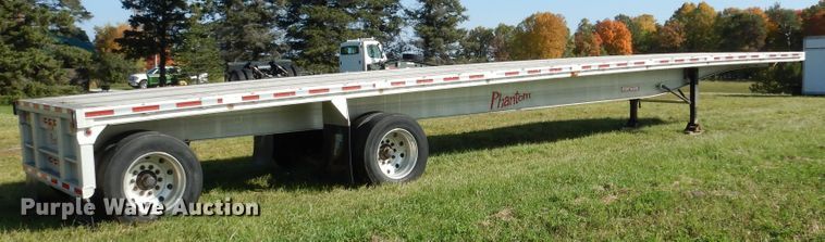 image for item AF9962 2007 Fontaine PAFTW58048WSWI flatbed trailer