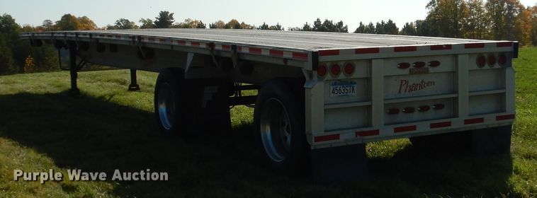 image for item AF9962 2007 Fontaine PAFTW58048WSWI flatbed trailer