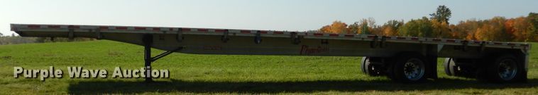 image for item AF9962 2007 Fontaine PAFTW58048WSWI flatbed trailer