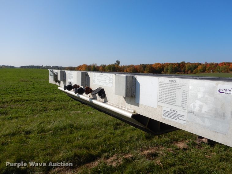 image for item AF9962 2007 Fontaine PAFTW58048WSWI flatbed trailer