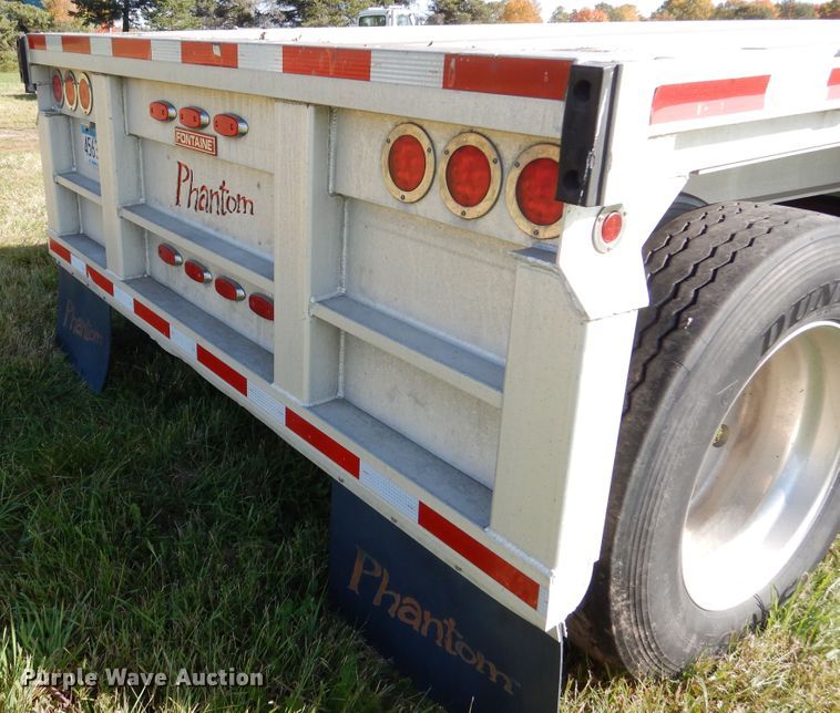 image for item AF9962 2007 Fontaine PAFTW58048WSWI flatbed trailer