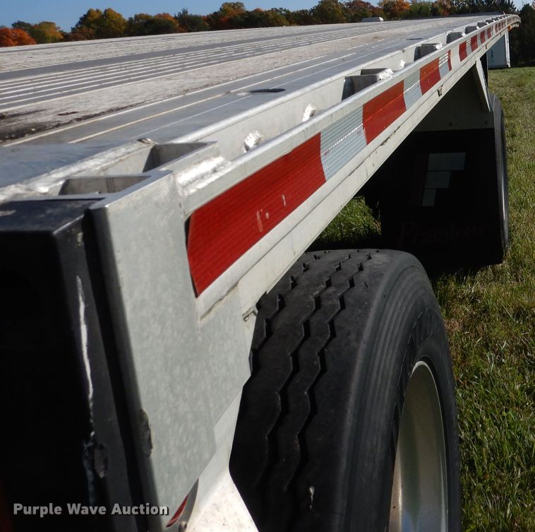image for item AF9962 2007 Fontaine PAFTW58048WSWI flatbed trailer