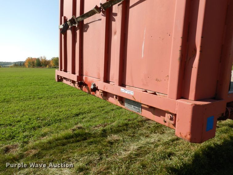 image for item AF9965 1985 Great Dane GPWSAR45 flatbed trailer