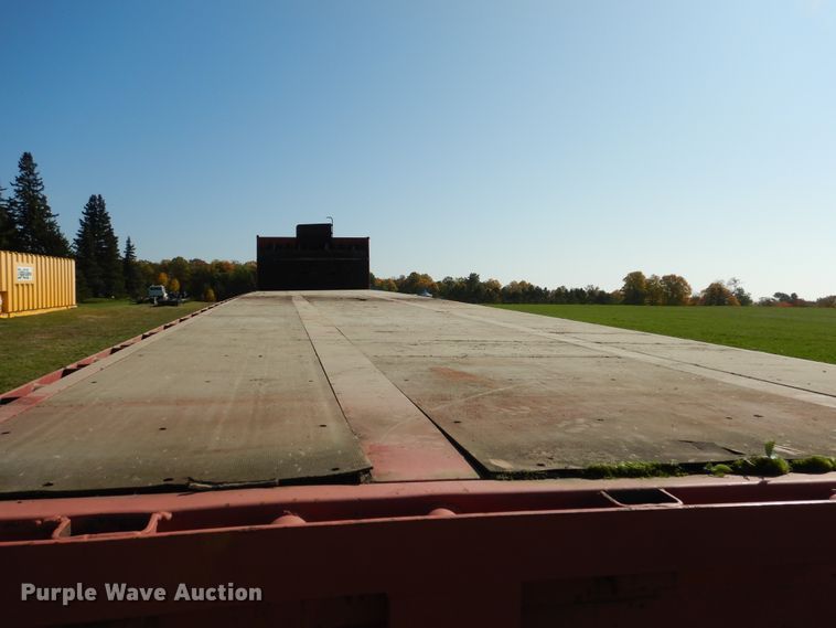 image for item AF9965 1985 Great Dane GPWSAR45 flatbed trailer