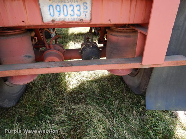 image for item AF9965 1985 Great Dane GPWSAR45 flatbed trailer