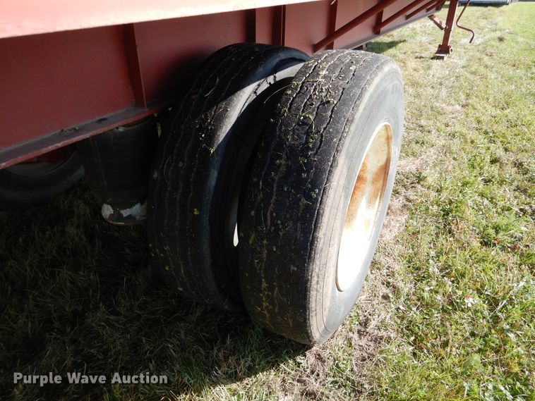 image for item AF9965 1985 Great Dane GPWSAR45 flatbed trailer