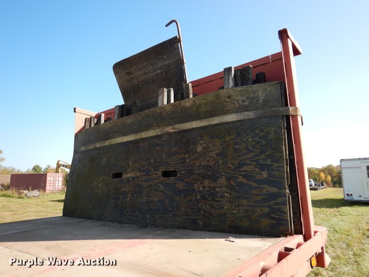 image for item AF9965 1985 Great Dane GPWSAR45 flatbed trailer