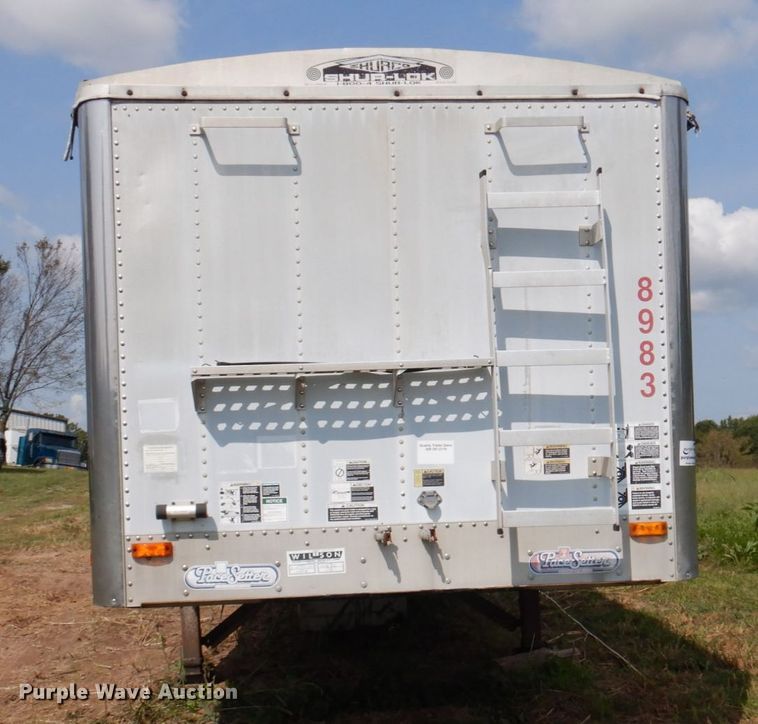 image for item DA5267 1999 Wilson DWH-400 double hopper bottom grain trailer