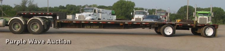 image for item DC1449 2001 Fontaine EDFT-6-8048WSAWK drop deck trailer