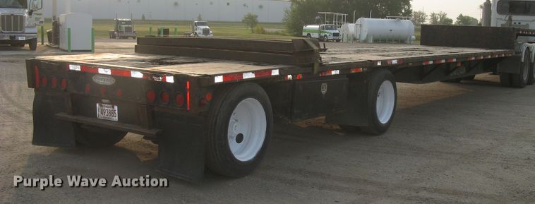 image for item DC1449 2001 Fontaine EDFT-6-8048WSAWK drop deck trailer