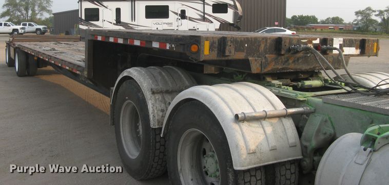 image for item DC1449 2001 Fontaine EDFT-6-8048WSAWK drop deck trailer