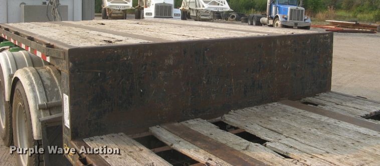 image for item DC1449 2001 Fontaine EDFT-6-8048WSAWK drop deck trailer