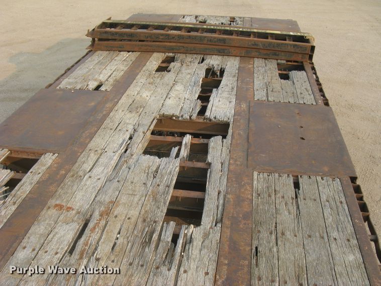 image for item DC1449 2001 Fontaine EDFT-6-8048WSAWK drop deck trailer