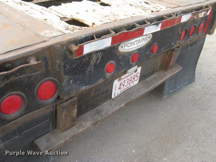 image for item DC1449 2001 Fontaine EDFT-6-8048WSAWK drop deck trailer