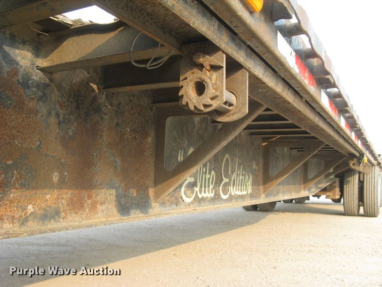 image for item DC1449 2001 Fontaine EDFT-6-8048WSAWK drop deck trailer