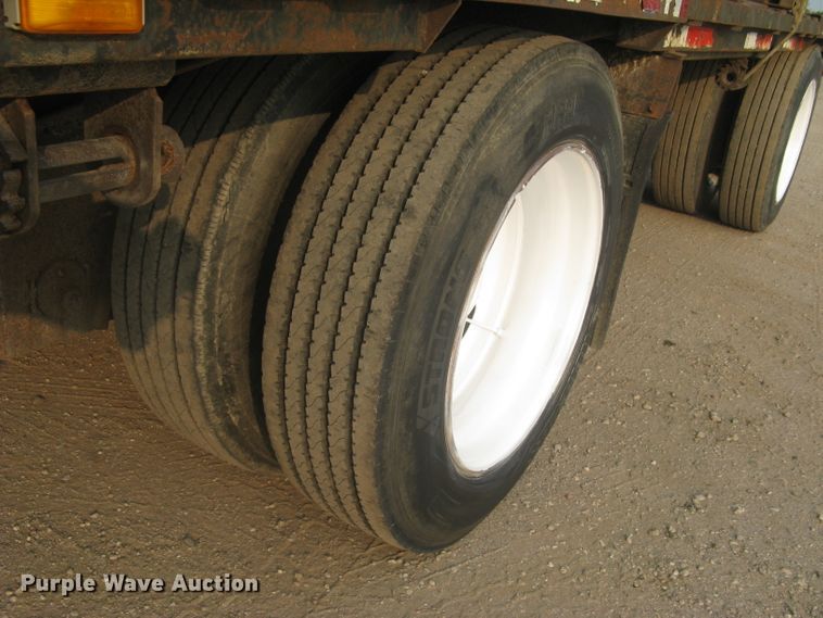 image for item DC1449 2001 Fontaine EDFT-6-8048WSAWK drop deck trailer