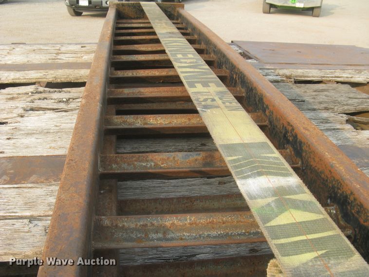 image for item DC1449 2001 Fontaine EDFT-6-8048WSAWK drop deck trailer