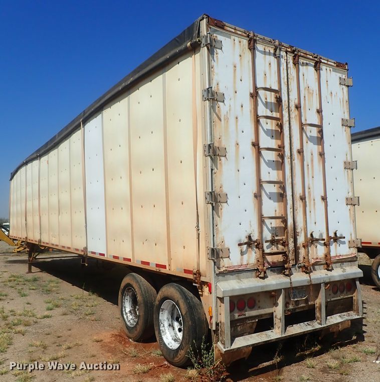 image for item DC1452 2002 Guthrie Wilkens GWFT50 walking floor trailer