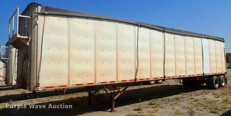 image for item DC1452 2002 Guthrie Wilkens GWFT50 walking floor trailer