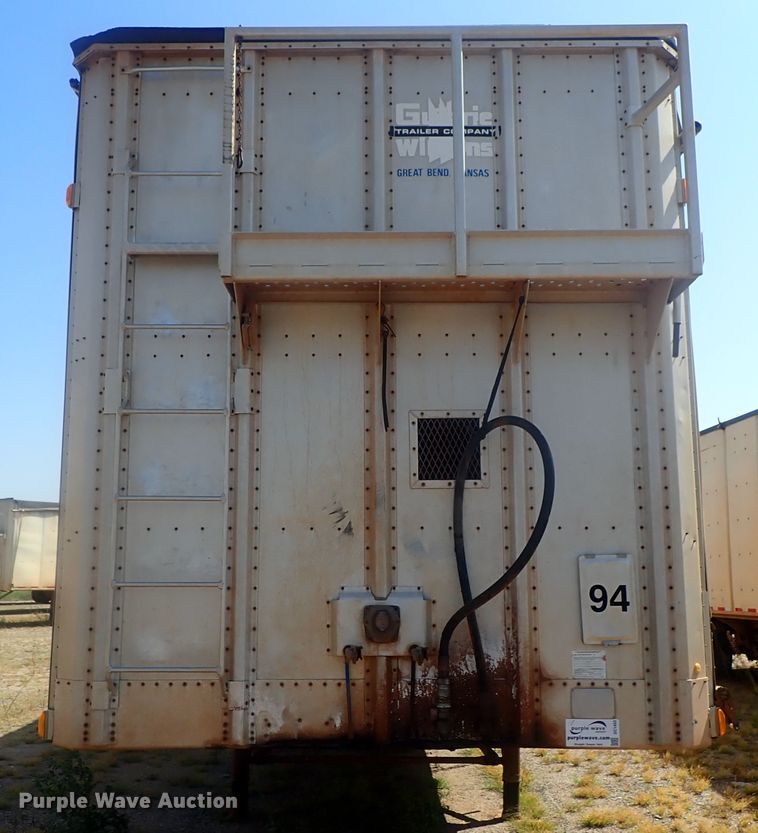 image for item DC1453 2002 Guthrie Wilkens GWFT50 walking floor trailer