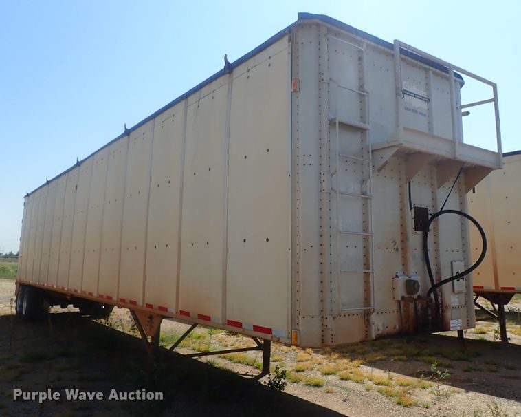 image for item DC1453 2002 Guthrie Wilkens GWFT50 walking floor trailer