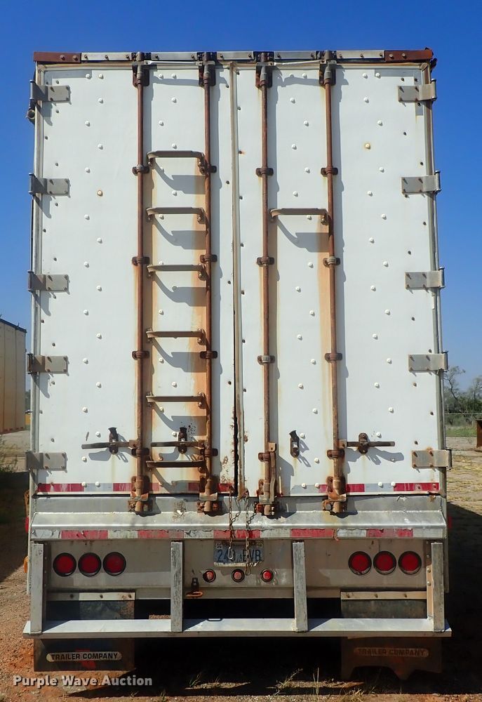 image for item DC1453 2002 Guthrie Wilkens GWFT50 walking floor trailer