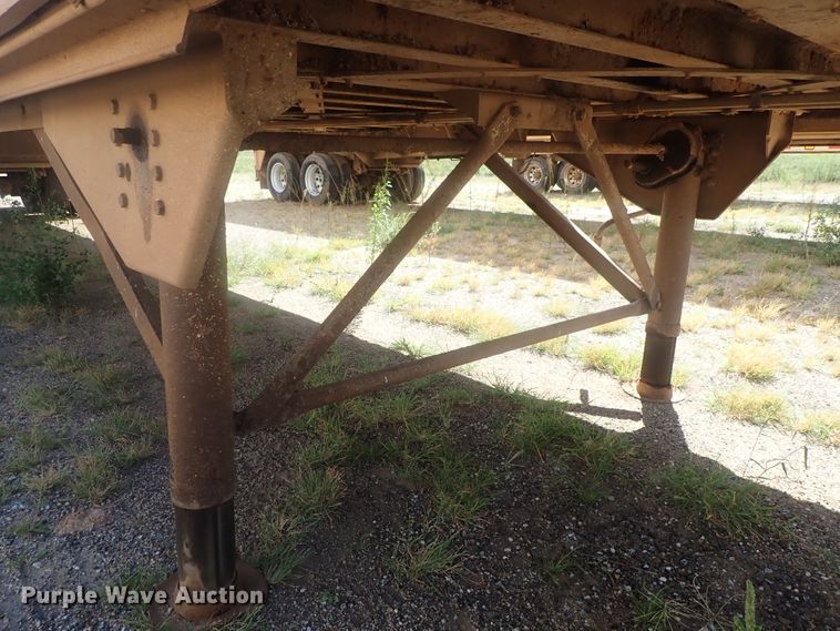 image for item DC1453 2002 Guthrie Wilkens GWFT50 walking floor trailer