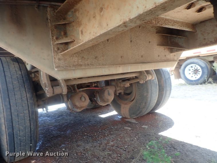 image for item DC1453 2002 Guthrie Wilkens GWFT50 walking floor trailer