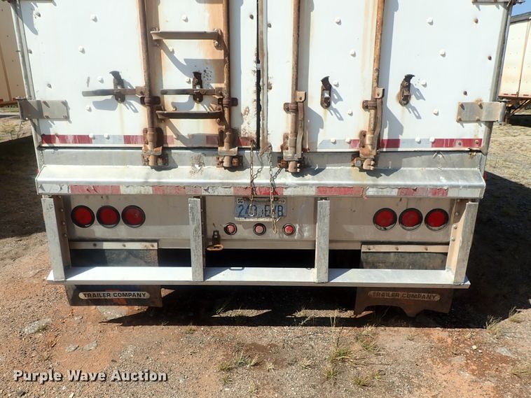 image for item DC1453 2002 Guthrie Wilkens GWFT50 walking floor trailer